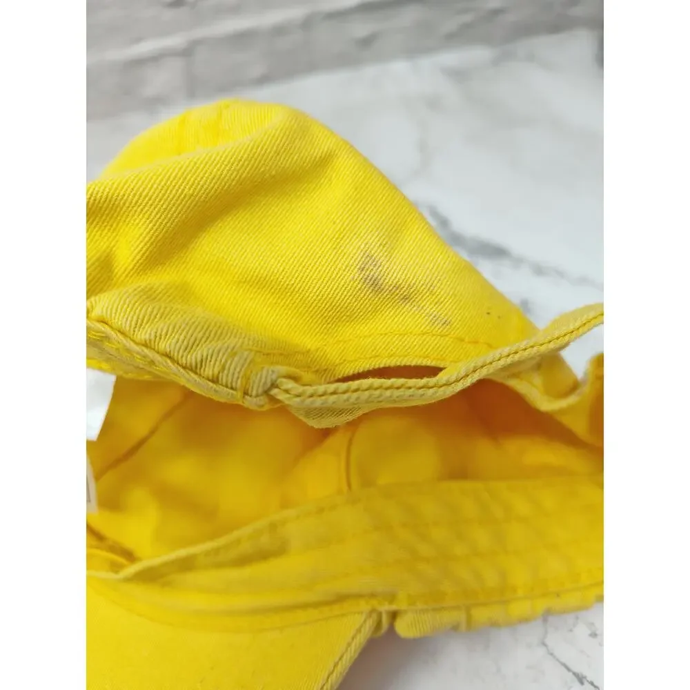 Disneyland Muted Yellow Baseball Cap - Well Worn & Retro Style